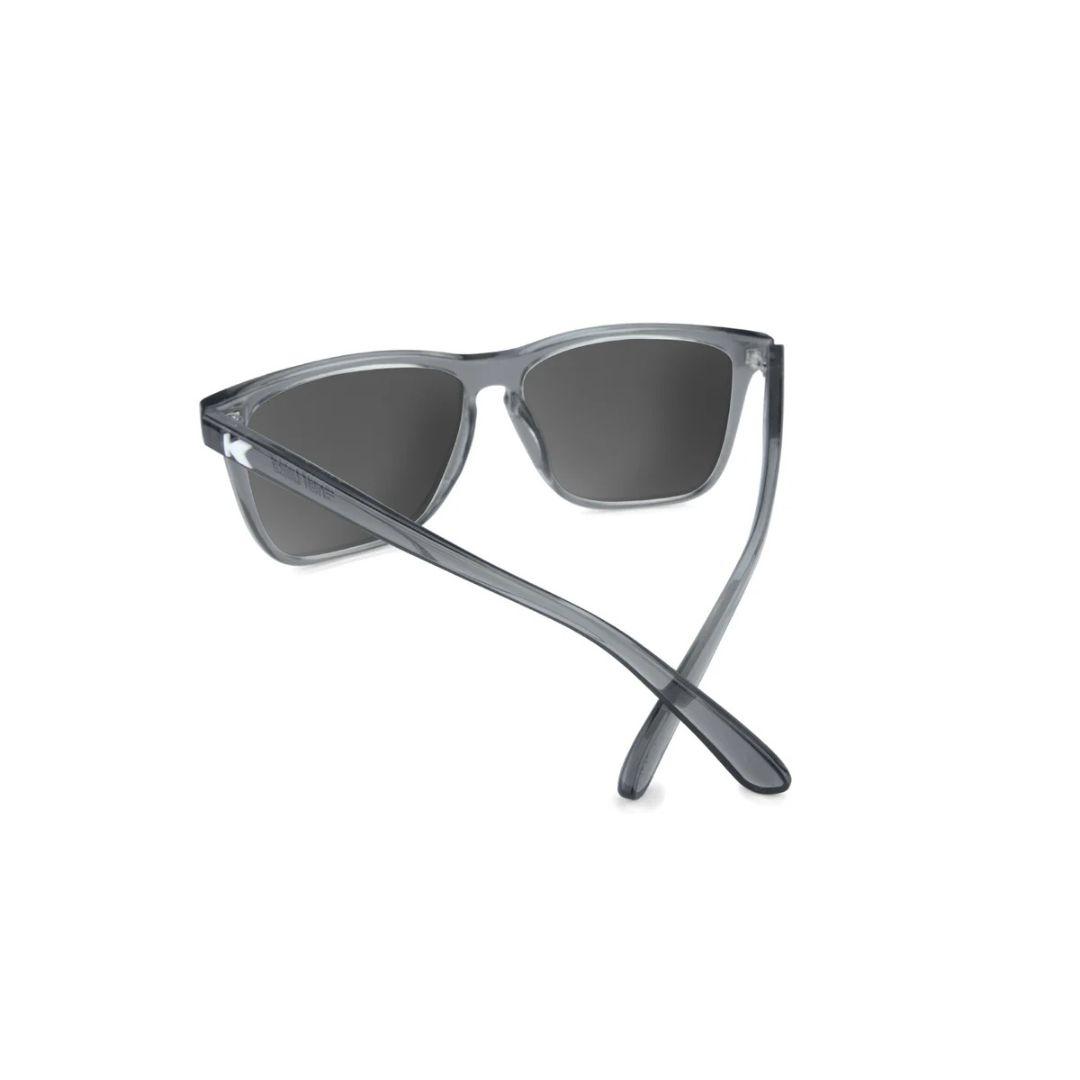 Knockaround Clear Grey/Green Moonshine Fast Lanes Sport Sunglasses
